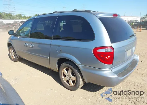 2005 Dodge Grand Caravan Sxt из США, поврежденный, VIN 2D4GP44L65R476257